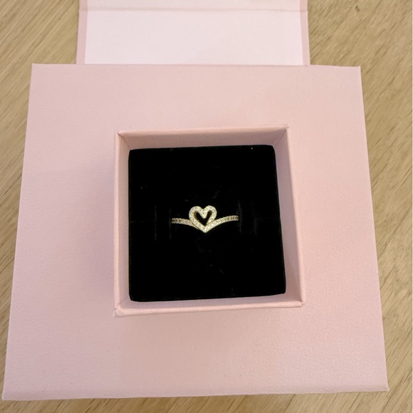 Pandora Jewelry - Pandora Timeless Wish Sparkling Heart Ring Size 7